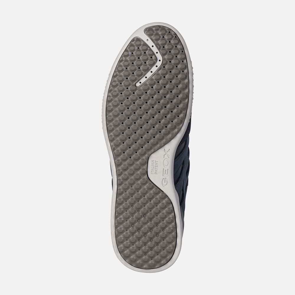 Geox Erkek Spor Ayakkabı Lacivert - Snake.2 - TXO-975042